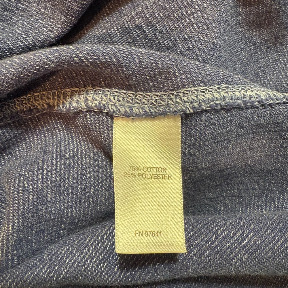J. Jill Blue Stripe Knit Tunic Dress Size M Tall Relaxed Capsule Everyday Sporty - Picture 5 of 7